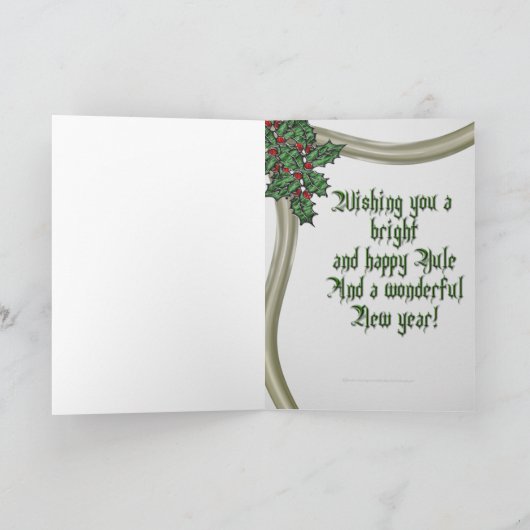 Carte de Yule (Intérieur)