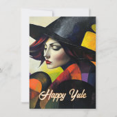 Carte de Yule et Solstice d'Hiver (Devant)