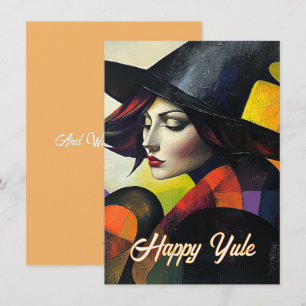 Carte de Yule et Solstice d'Hiver