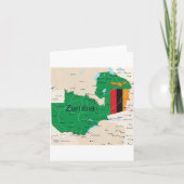 Carte de Zambie (Devant)