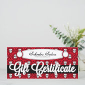 Carte Dead Damask - Certificat cadeau personnalisé (Debout devant)