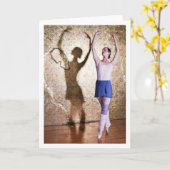 Carte Deanna McBrearty - culture de pointe d'en d'ombre (Fleur jaune)