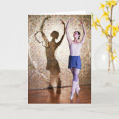 Carte Deanna McBrearty - pointe d'en d'ombre d'or (Fleur jaune)