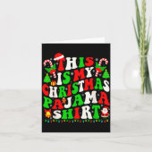 Carte Dear Santa I Can Explain Funny Christmas Kids Men (Devant)