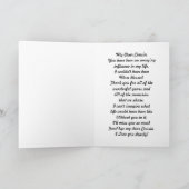 Carte Dearest Cousin / Terminally Ill/Goodbye - Nature (Intérieur)