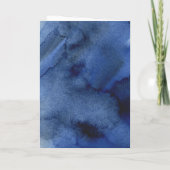 Carte d'eau bleu Croix blanche (Dos)