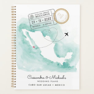 Carte d'eau du Mexique Cabo Mariage de destina