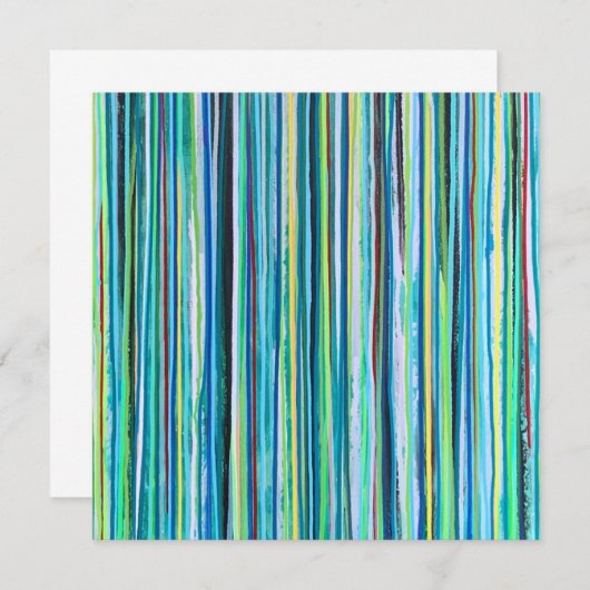 Carte d'eau plate (Devant / Derrière)