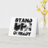 Carte Debout Pour La Comédie, Jester (Fleur jaune)