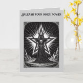 Carte Decarabia Énergie Occulte Déchaînée (Fleur jaune)