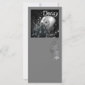 Carte Decay - Gothic Invite & Greeting Card (Devant)
