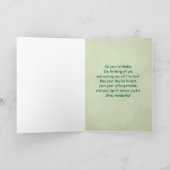 Carte December Birthday & Christmas Card – Funny Holiday (Intérieur)