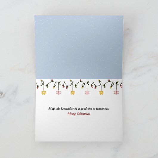 Carte Décembre 2025 Mois de Noël (Intérieur)