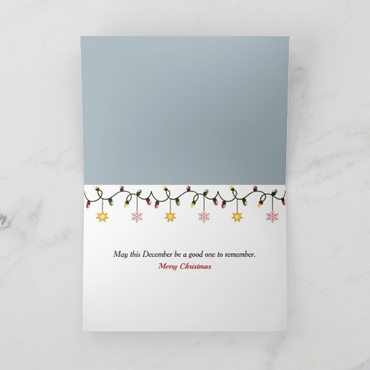 Carte Décembre 2025 Mois de Noël (Intérieur)