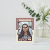 Carte d'échange Equipe personnalisée, Cadeaux d'Ep (Debout devant)