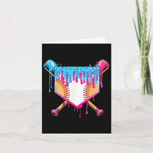 Carte Déchets de baseball Garçon Crème glacée Saupoudrer
