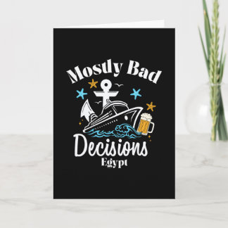 Carte Décisions Mostly D Égypte Spring Break 