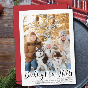 Carte Deck Lettré à la main Nouvelles Halls Photo vertic