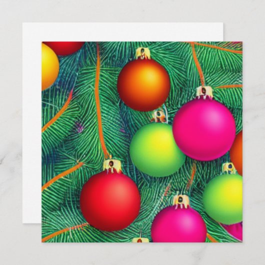 Carte Deck the Halls (Devant / Derrière)