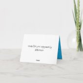 Carte "Deck the halls with Catnip" Personnalisable (Dos)