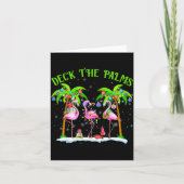 Carte Deck The Palms Flamingo Trocal Christmas Lights Pa (Devant)