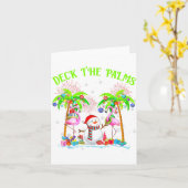 Carte Deck The Palms Flamingo Trocal Christmas Lights Pa (Fleur jaune)
