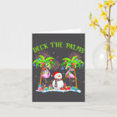 Carte Deck The Palms Flamingo Trocal Christmas Lights Pa (Fleur jaune)