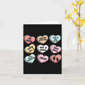 Carte Déclaration de grossesse bébé au chocolat coeurs d (Fleur jaune)