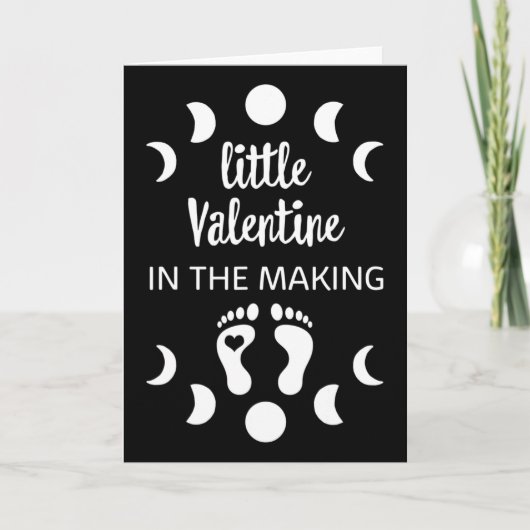 Carte Déclaration de grossesse pour la Saint-Valentin Li (Devant)