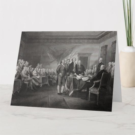 Carte Déclaration d'indépendance (Devant)