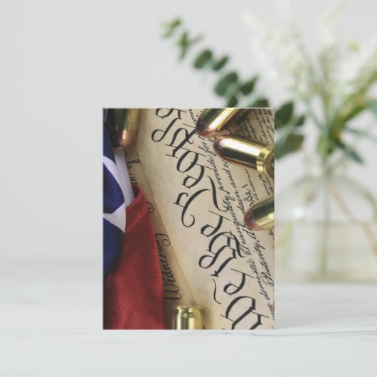 Carte Déclaration d'indépendance (Debout devant)