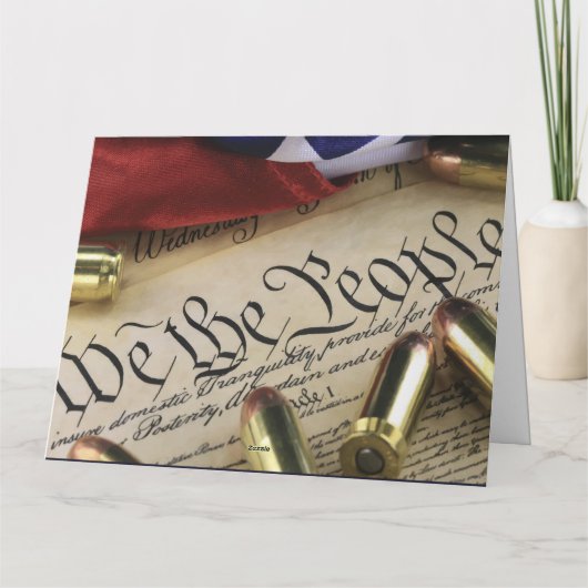 Carte Déclaration d'indépendance (Dos)