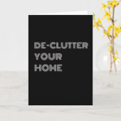 CARTE DÉCLENCHER VOTRE MAISON (Fleur jaune)