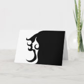 Carte Deco mod woman (Devant)