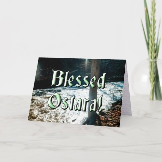 Carte Décongélation du printemps (Devant)