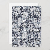 Carte Décor Camouflage numérique de style urbain (Devant / Derrière)