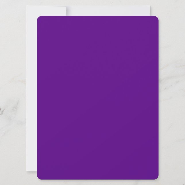 Carte Décor couleur Accent violet (Devant)