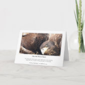 Carte Décorah Aigles du Nord : Lune fleurie (Dos)