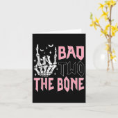 Carte Décorations de fête Bad Two The Bone 2 ans Bir (Fleur jaune)