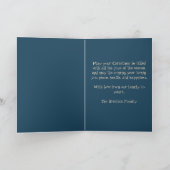 Carte Décorations folkloriques rétro Joyeuses Fêtes de f (Intérieur)