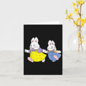 Carte Décorations Max Et Anniversaire Ruby Bunny (Fleur jaune)