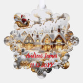 Carte Décorative A Winter Wonderland: Your Baby's First Christmas (Verso)