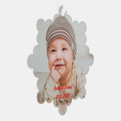 Carte Décorative A Winter Wonderland: Your Baby's First Christmas (Droite)