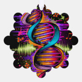 Carte Décorative ADN de musique (Verso)