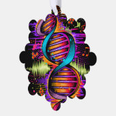 Carte Décorative ADN de musique (Gauche)