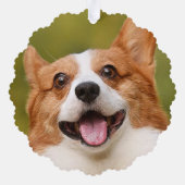 Carte Décorative Ajouter photo de chien personnalisé Customisé (Verso)