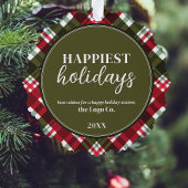 Carte Décorative Ajouter votre logo Noël