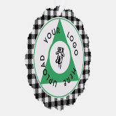 Carte Décorative Ajoutez Votre Logo Vacances Uniques (Droite)