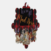 Carte Décorative Alice au pays des merveilles Mad Cheshire Chat (Droite)