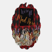 Carte Décorative Alice au pays des merveilles Mad Cheshire Chat (Droite)